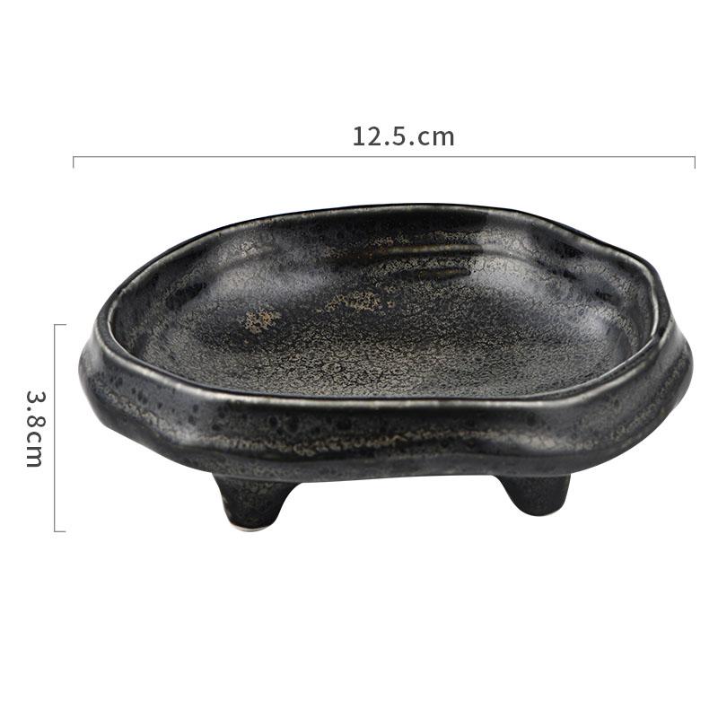 Creative Ceramic High Foot Dinner Plate Dessert Plate Snack Plate Salad Plates Spaghetti Plates Restaurant Specialty Tableware