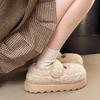 Fashion Casual Non-slip Winter Mary Jane Cotton Shoes Outdoor Wear Comfortable and Versatile Platform Fuzzy Shoes Women