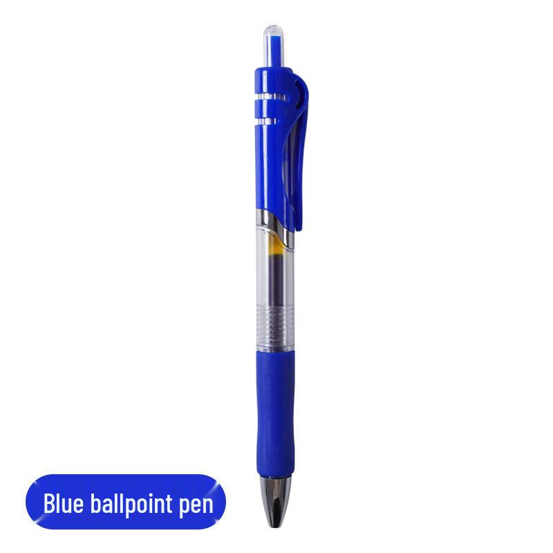 Classic Clickable Ballpoint Pen for Students & Teachers - Press-Type Exam & Signature Pen