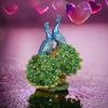 Dancing Peacock Showpieces for Home Decorative Items for Living Room Home Decor Items (18cm*21cm)