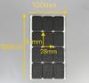 Multi Functional Self-adhesive Furniture Foot Pad, Can Be Cut and Scratch Resistant Floor Protection Pad, Durable Anti Slip Chair Legs, Table Legs