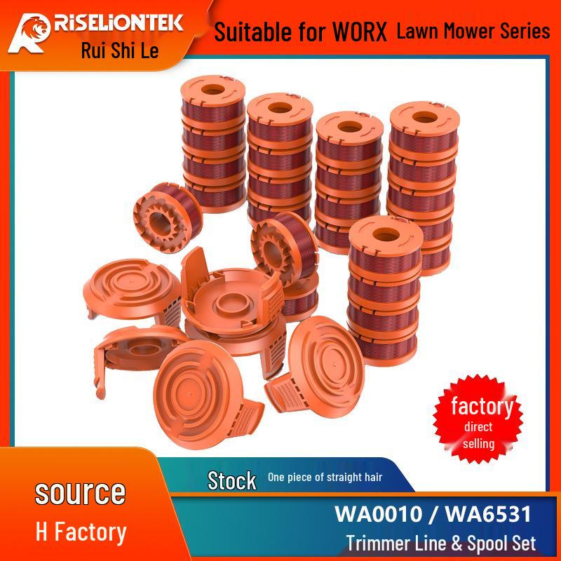 

Replacement Spool & Line Cover for WORX WA0010/WA6531 Trimmer Cover×1