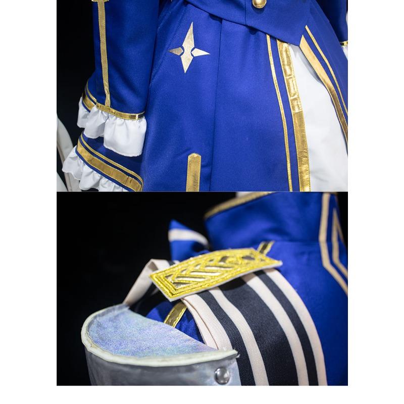 Saber Cosplay Costume, Honkai Star Rail Fate linkage Anime Game Outfit