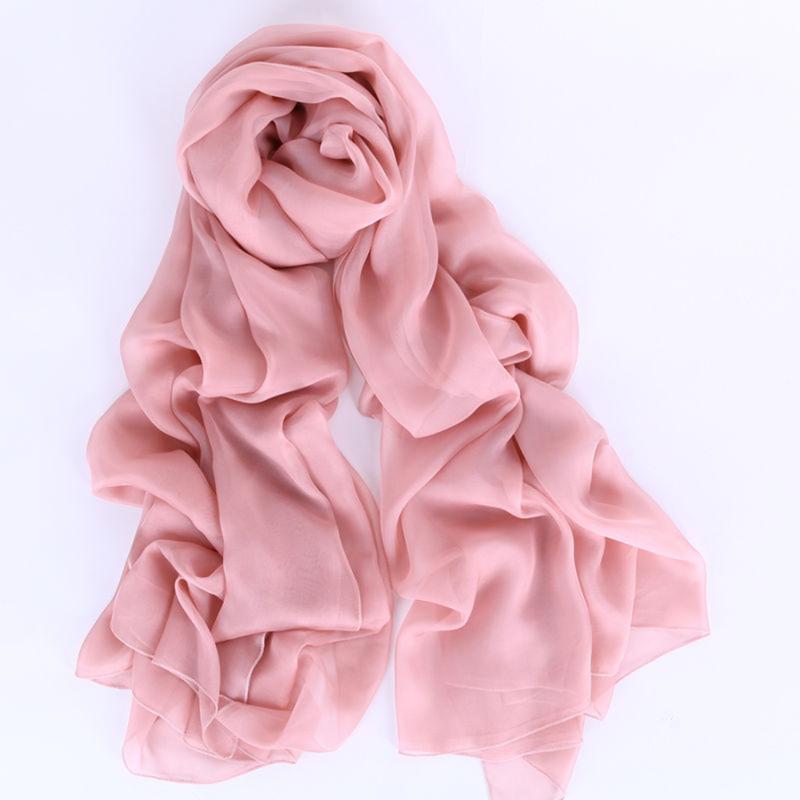 Korean Solid Color Transparent Sexy Thin Chiffon Beach Towel Sunscreen Shawl Women Summer Air Conditioning Ice Silk Scarf