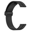 For Samsung Galaxy Watch 6/Watch 5/Watch4 40mm/44mm/Huawei Watch GT 3 42mm/Garmin Venu2 Plus Silicone Watch Band Magnetic Folding Buckle Sport Strap