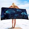 Mushroom Beach Towel Oversized, Colorful Funny Fairy Tale Bath Towels,Soft Water Absorpt Bath Towels for Bathroom,Swimming Pool