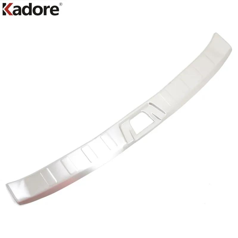 Rear Trunk Bumper Cover Trim For Nissan Qashqai J11 2014-2016 2017 2018 Steel Car Tailgate Door Sill Plate Guard Accessories