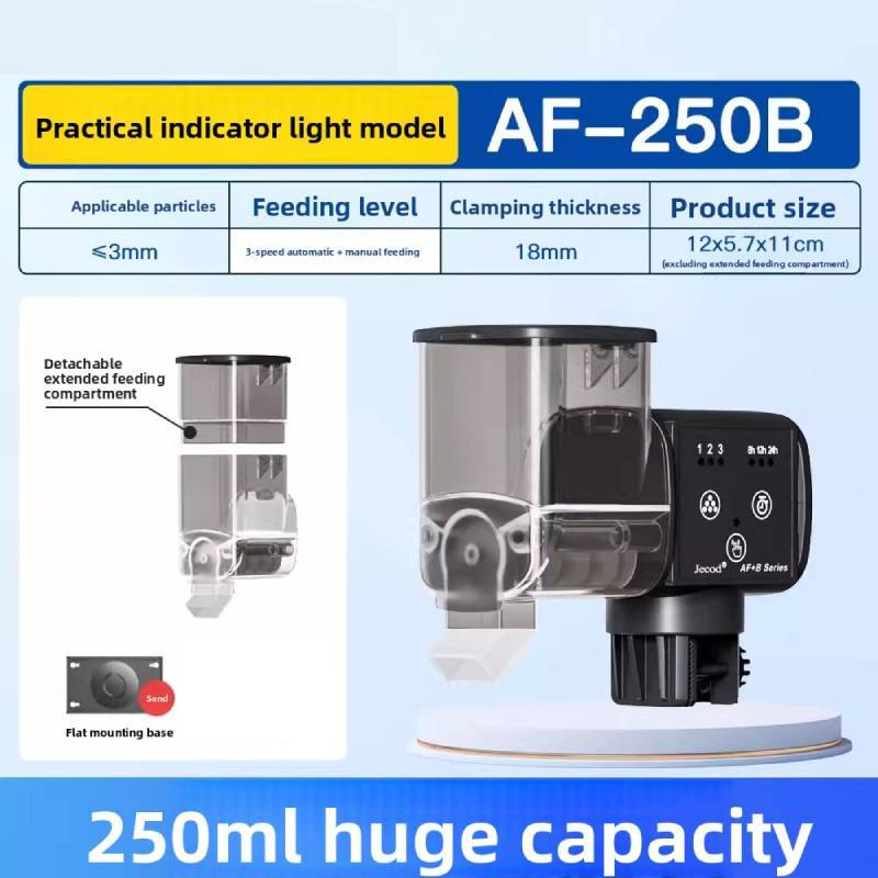 

Fish Tank Automatic Feeder With Digital Timer For Aquarium Enthusiasts AF 250B