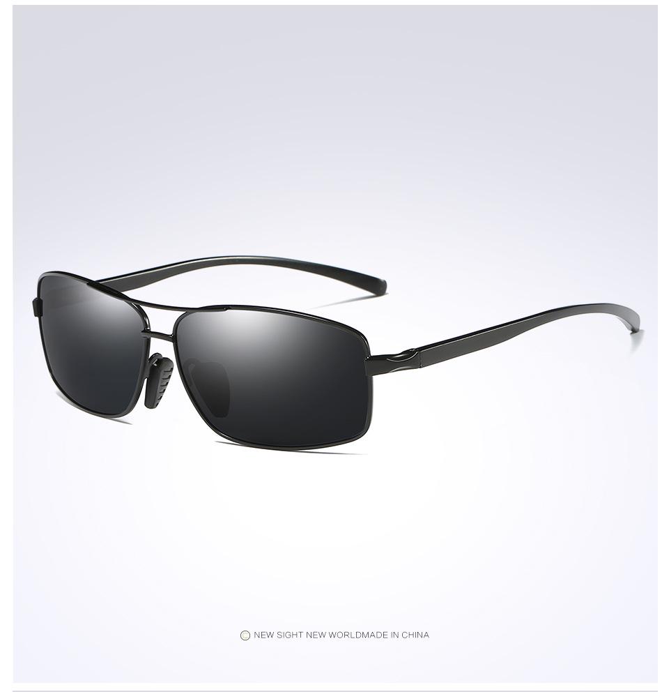 

Sunglasses Men Women Polarized Double Bridge Sun Glasses Brand Design Male Metal Frame Driving Fishing Shades Goggles Uv400 Sunglasses