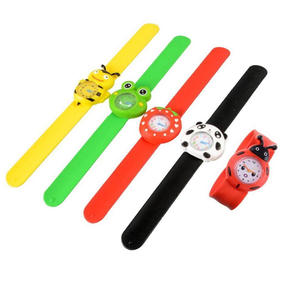 Klaps Tier Baby Kinder Uhr Geschenke Quarz Armbanduhren Uhren Kinder Armbanduhren