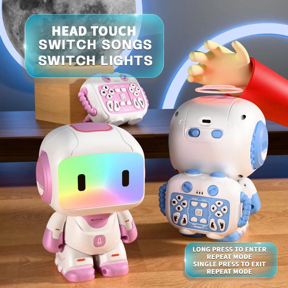 Robot Intelligente Sensoriale Interattivo Genitore-Figlio Registrazione Touch Robot Giocattolo Multifunzionale Modello Regalo Ragazzo per Bambini