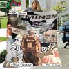 Pop Singer E-Eminem Blanket,Flannel Throw Blanket for Home Bedroom Bed Sofa Picnic Office Hiking Leisure Nap Birthday Gift