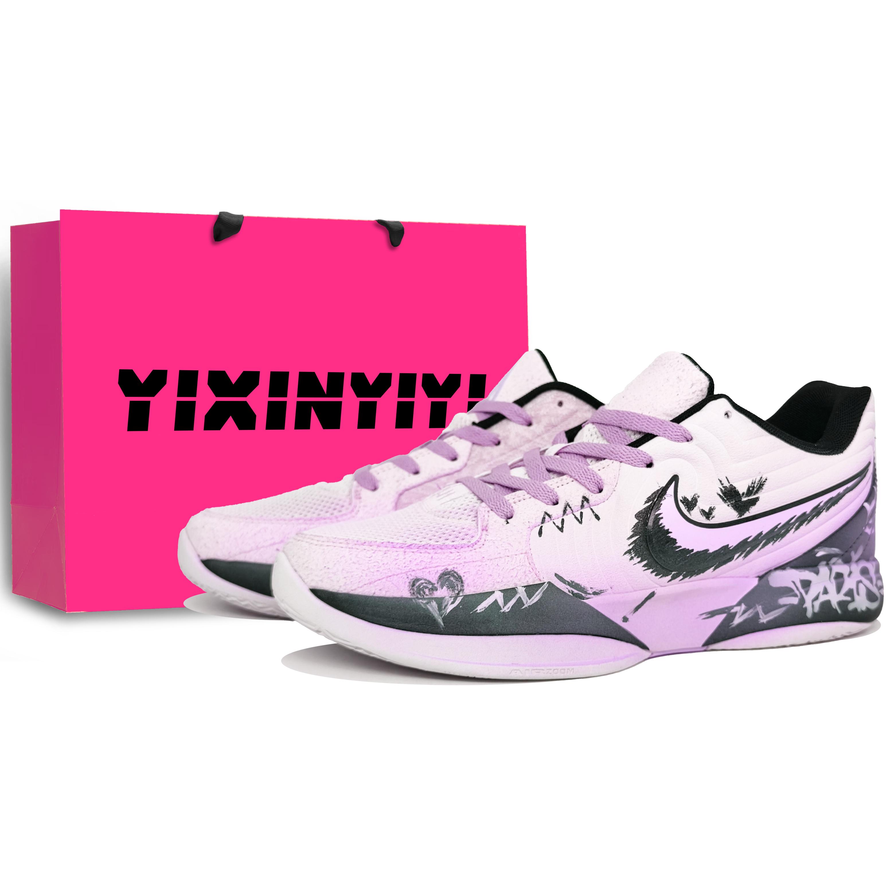 

Nike Ja Morant 2 Abrasion Resistant Low top Basketball Shoes Unisex Active Purple FD7327-100(Team400-) 44