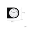 Interform Wall Clock CL-4462BK Mated Black