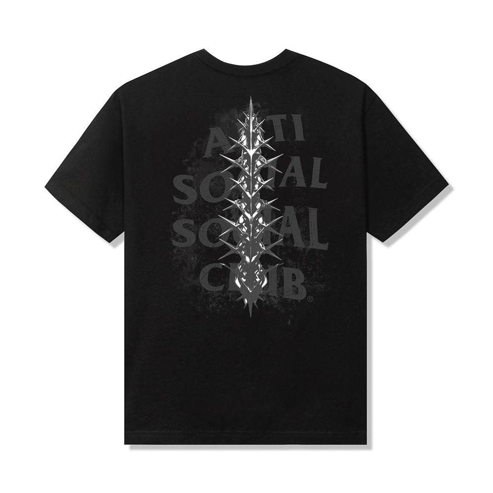 Anti Social Social Club Anguish Usa Made Short Sleeve T-Shirt Black/S