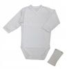 Envelope Bodysuit Set Size 74 + Bodysuit Extender 12 Plain White