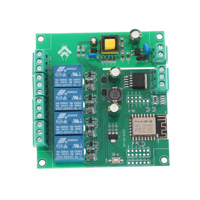 Esp8266 4-Kanal Drahtloses Wifi Relaismodul Ac-Dc Schaltnetzteilmodul Esp-12F Wifi Entwicklungsboard Für Arduino