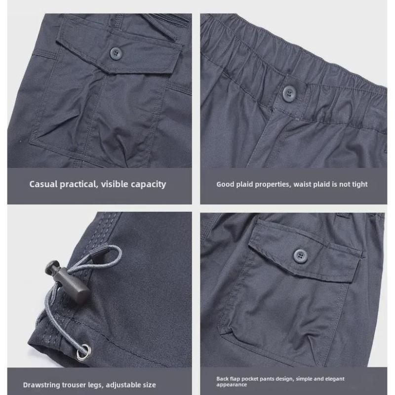 Men's Loose-Fit Multi-Pocket Cargo Shorts for Summer In Various Colors
