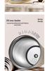 BaWangChaJi 316 Stainless Steel Aesthetic Insulated Coffee Cup with Double Straw Design