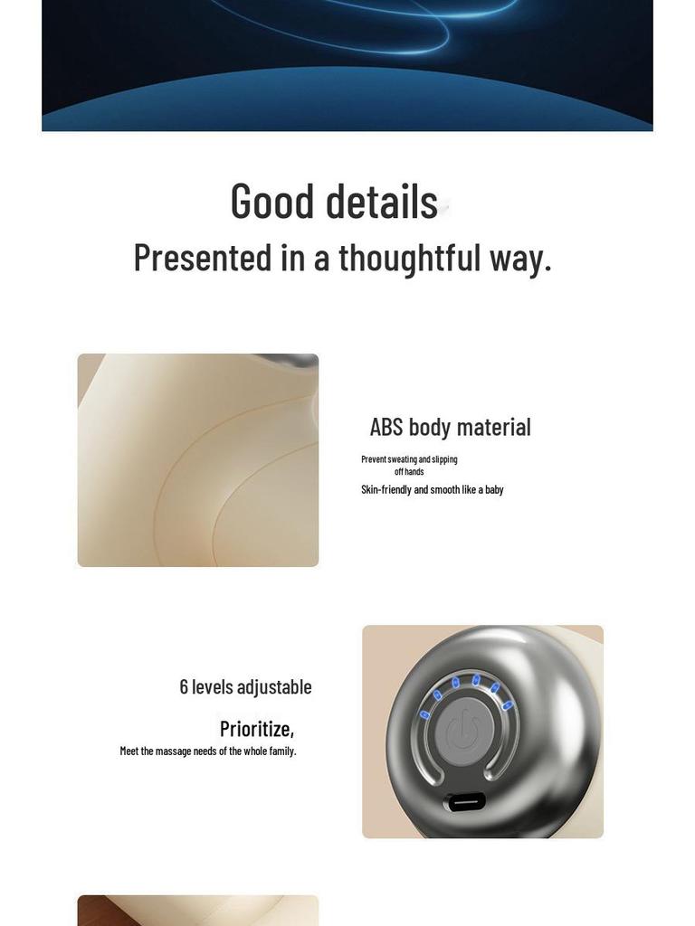 Elektrisches Muskelentspannungs-Massagegerät - Sport-Faszienpistole für Frauen