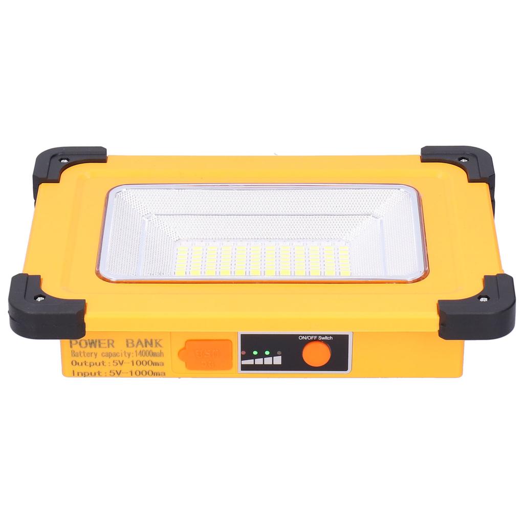 120LED Arbeitsleuchte 5000LM Tragbarer Solarstrahler IP65 Wasserdicht für Camping Wandern