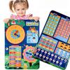 Clock Calendar Cognitive Games, Children'S Puzzle Early Education Life Knowledge Cognitive Paper Toys