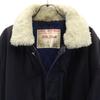 SINA COVA 90s Made In Japan Old Stainless Collar Coat M With Padded Liner Men's Used