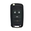 Buick 4-Button Folding Remote Key with 433 Frequency and 46 Chip