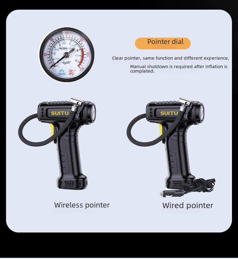 Wireless High-Pressure Electric Car Tire Air Pump