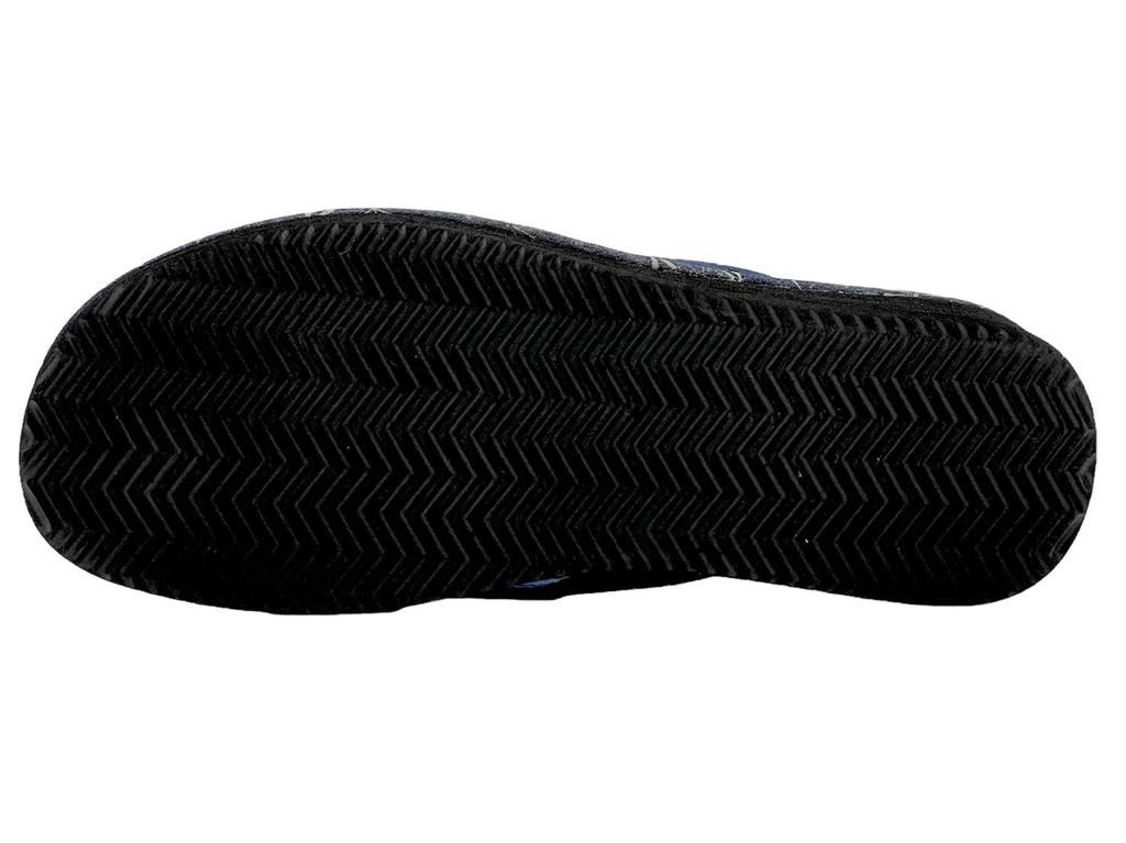 Taimei Shokai Sandals with Straps and Japanese Pattern Women's Japanese-made Tatami-style (3560 (Navy), Large)