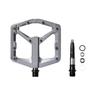 CRANK BROTHERS Stamp 3 MTB Flat Magnesium Gray Pedals, Body, Large,