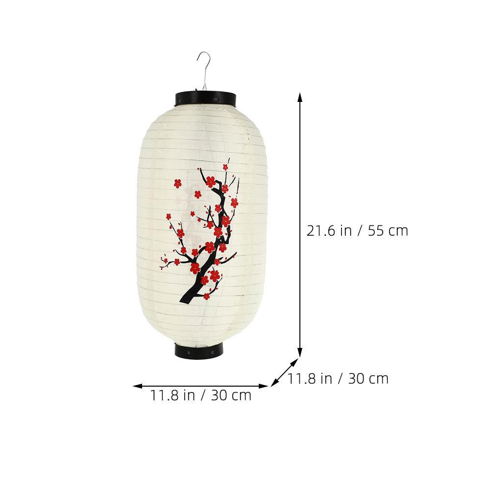 Japanese Plum Blossom Lantern Hanging Decoration for Japanese Restaurant Outdoor Indoor Festival Lantern Ornament