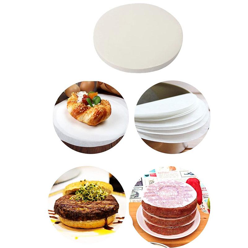 Runde Backpapierbögen Antihaft-Backmatten zum Schichten von Kuchen, für Gebäckdekoration, Runde Backbleche für Kuchenformen