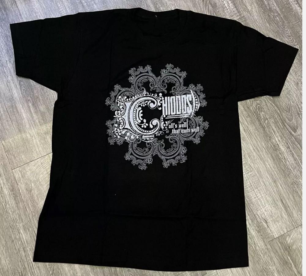 NEW Chiodos All_S Well That Ends Well Tour Logo Black All Size T-Shirt Unisex T-Shirt M