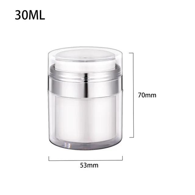 Cosmetic Jar 15/30/50ml Moisturizer Jar Container Empty Cream Subpackage Vacuum Bottle for Skincare Face Makeup Lotion Creams