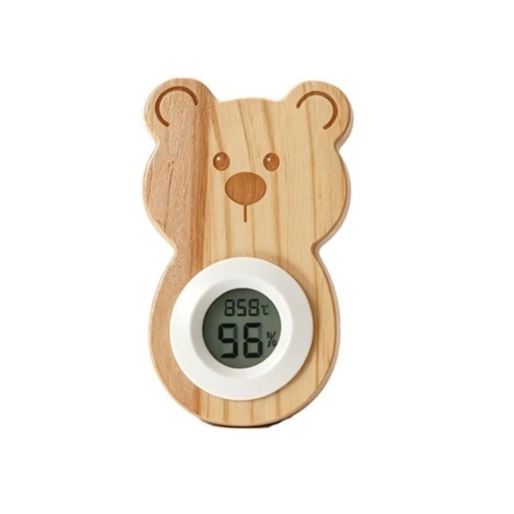 Wall Hanging Pet Cage Thermometer Birdcage Monitoring Hygrometer Rabbit Cage