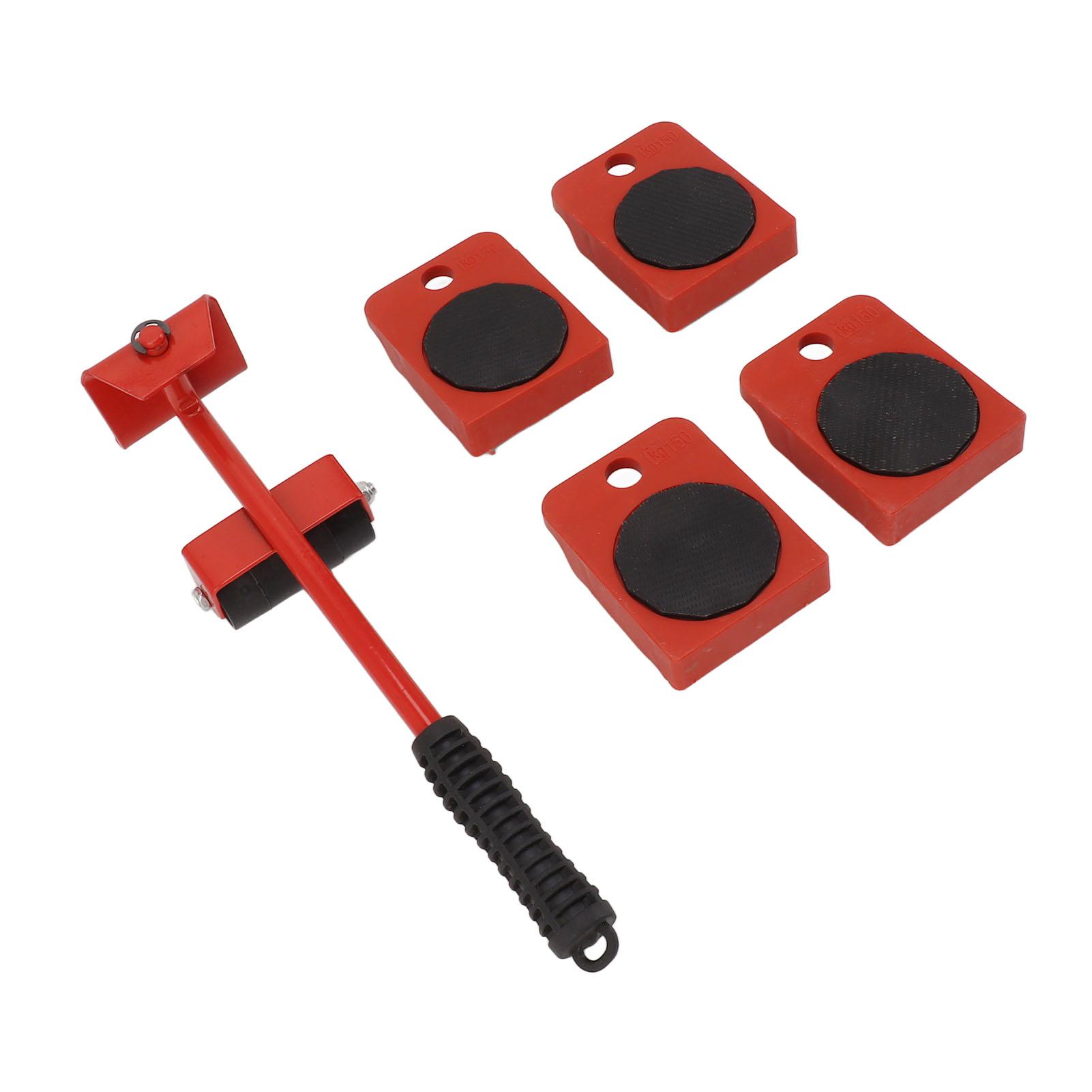 

Комплект для перемещения мебели с подъемником, универсальные колеса, сверхпрочный инструмент для перемещения шкафов, бытовой техники