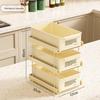 3-Tier Pull-Out Countertop Organizer