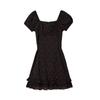 Rap Flower Dot Heart Neck Two-Way Dress As2Wo562