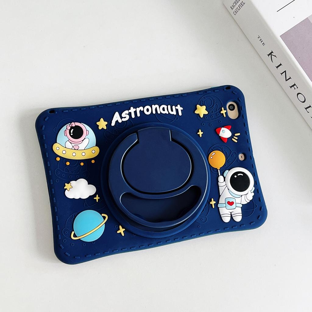 Kids Tablet Case for Samsung Galaxy Tab A8 A9 A9Plus Coque 360 Rotation Silicone Stand Cover for Galaxy Tab P610 T500 T290 T220