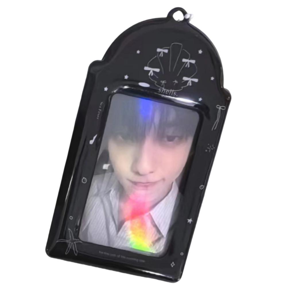3 Inch Mini Love Card Album Shining Shell Series Postcard Book INS Idol Card Collect Book