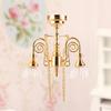 1:12 Dollhouse Miniature Led Lamp Ceiling Lamp Chandelier Droplight Lighting Home Furniture Model Doll House Decor Toy