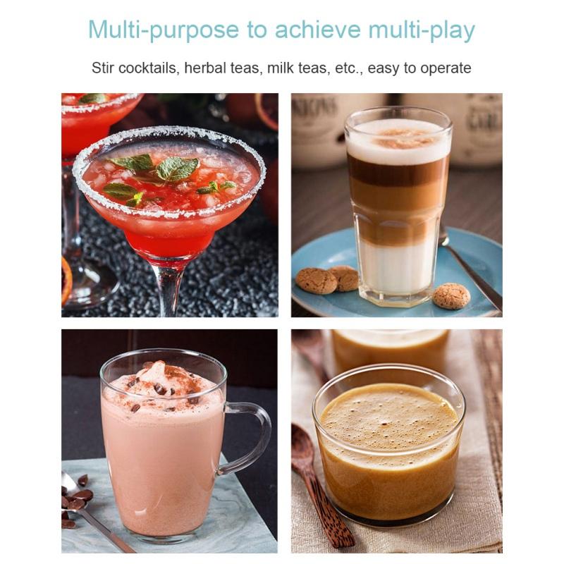 1PC Stainless Steel Cocktail Drink Mixer Bar Stirring Mixing Sticks Muddler Ladle Stirrer Swizzle Sticks Coffee Stirring Sticks