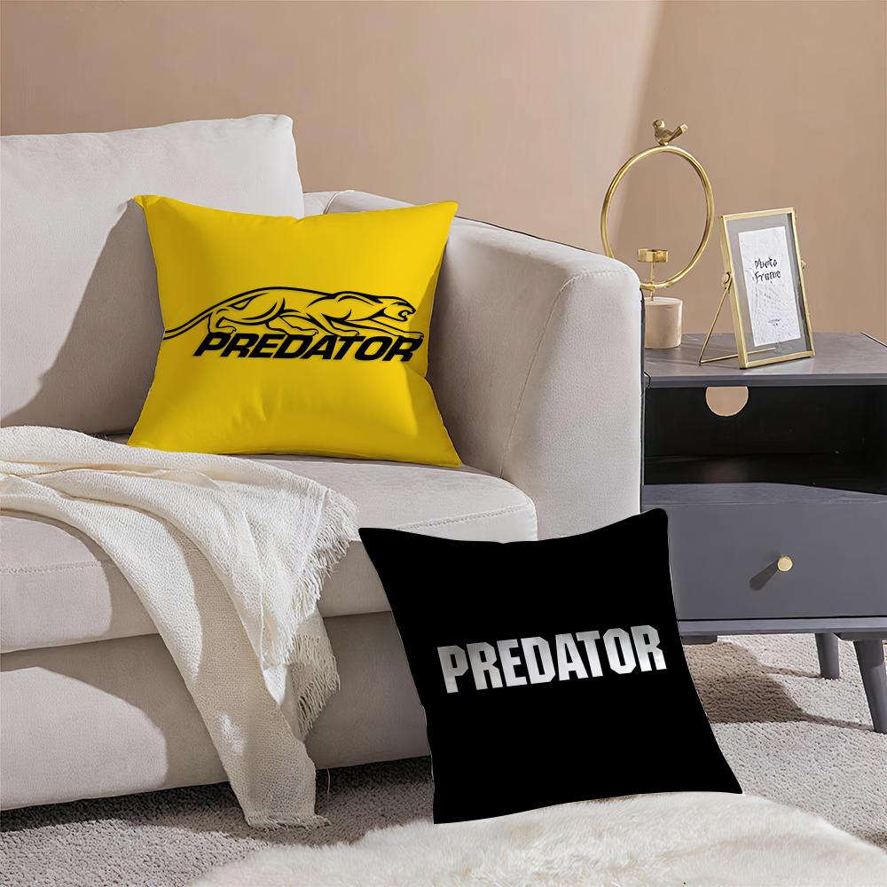 Cool PPredator Cushion Cover Throw Pillow Cover Hidden Button Durable Polyester Chair Cushion