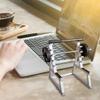 New With Barbells And Weights Barbell Rack Pen Holder Gym Theme Metal Stationery Storage Rack Mini Squat Rack Ornaments Gift