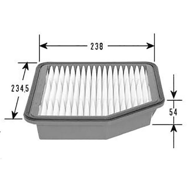 PIAA Car Air Filter Set Toyota Mark and Other Vehicles (PT102), 1-Piece [For Vehicles] Crown, X, Lexus,