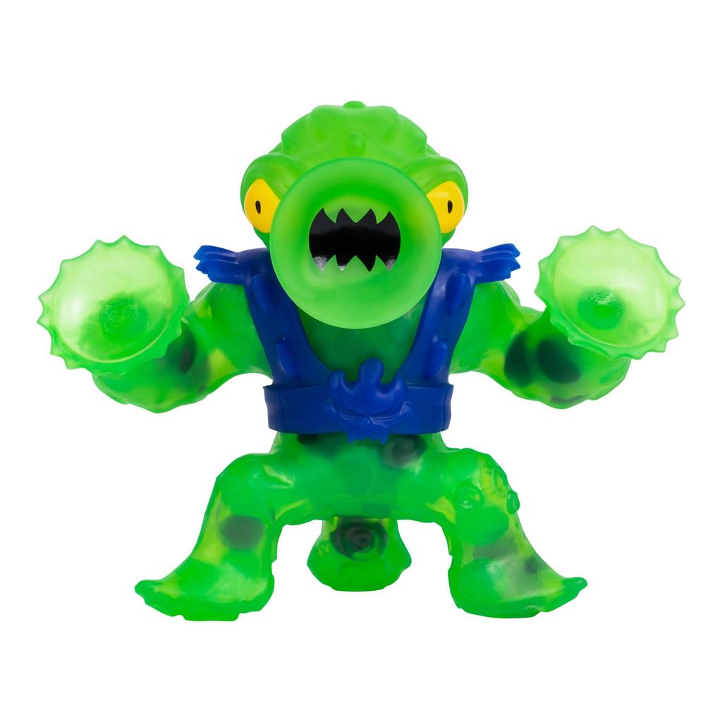 Goo Jit Zu Cursed Goo Shi Versus Pack  Exclusive 2-Figure Pack  Includes Exclusive Pantalo Color-Changing Face & Exclusive Squid with Suction Attack