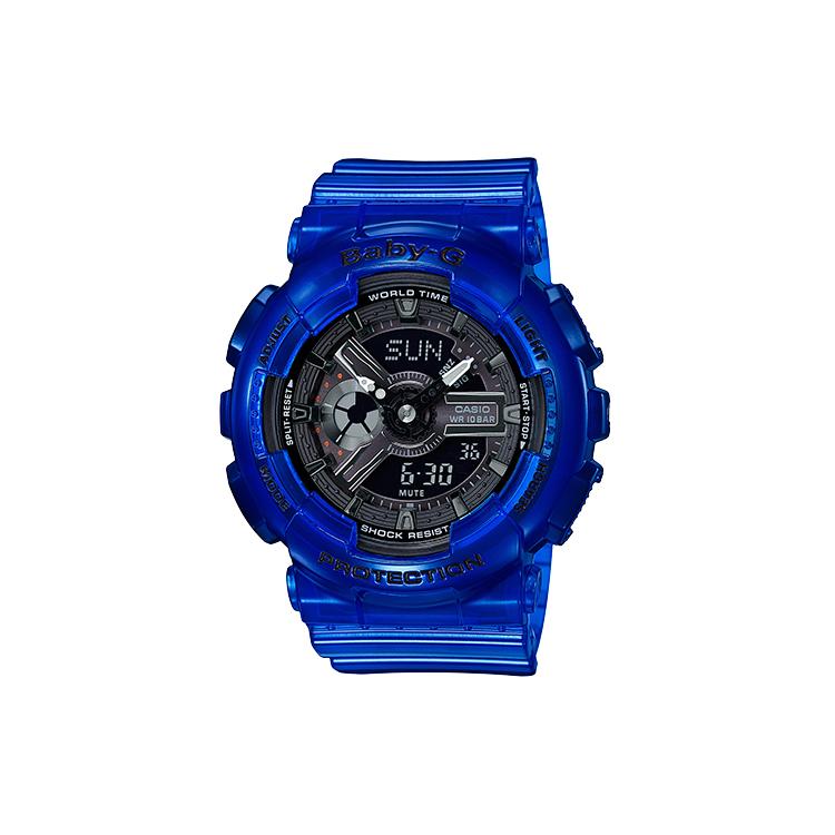 CASIO Women s BABY-G Blue Watch BA-110CR-2A BA-110CR-2A Blue Strap
