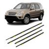 Weatherstrip Door Belt 72450 SCA E01 Front Rear Outside Window Weatherstrip Belt for Honda CRV 2002‑2006 Door Belt Molding