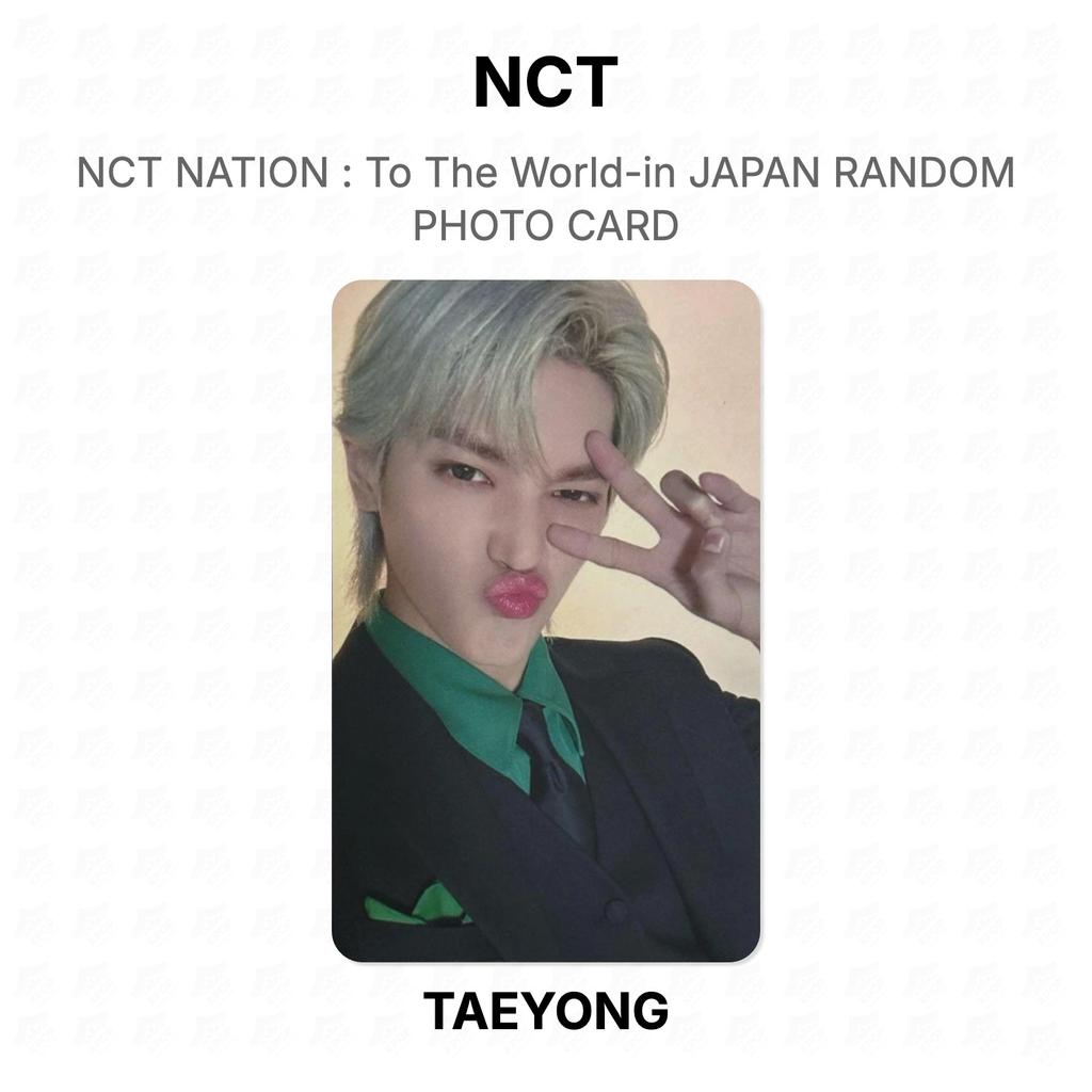 NCT NATION : To The World-in JAPAN RANDOM PHOTO CARD Official Photocard